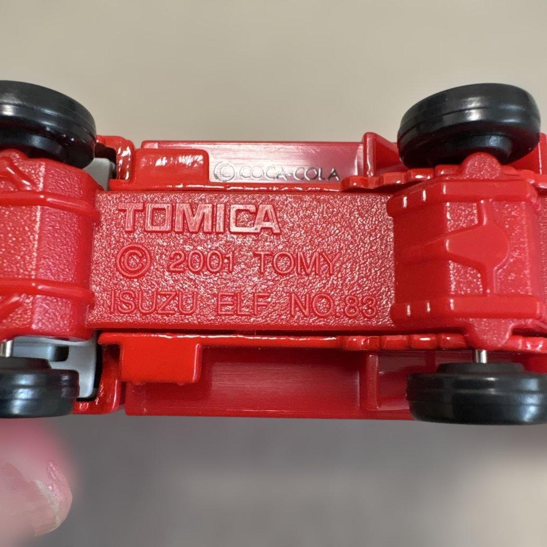 【美品】ヴィンテージ　トミカ　コカコーラ 4台