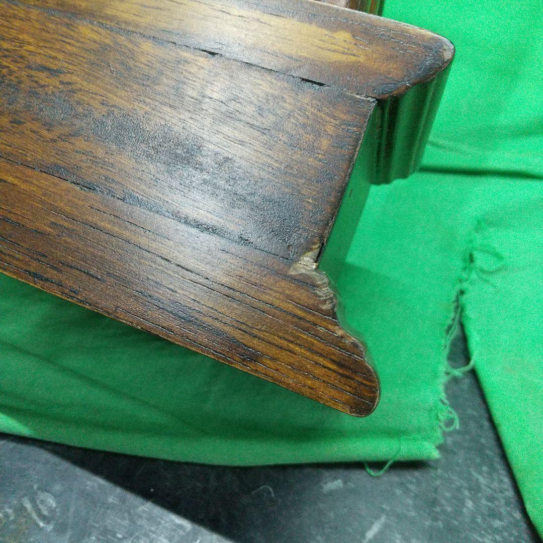 C-1[希少] タイ文字時計 置き時計 アンティーク インテリア ヴィンテージ