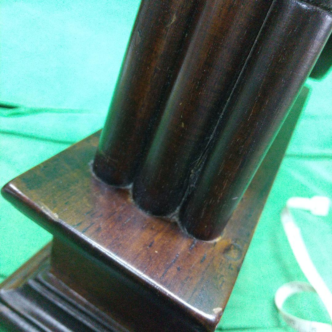 C-1[希少] タイ文字時計 置き時計 アンティーク インテリア ヴィンテージ