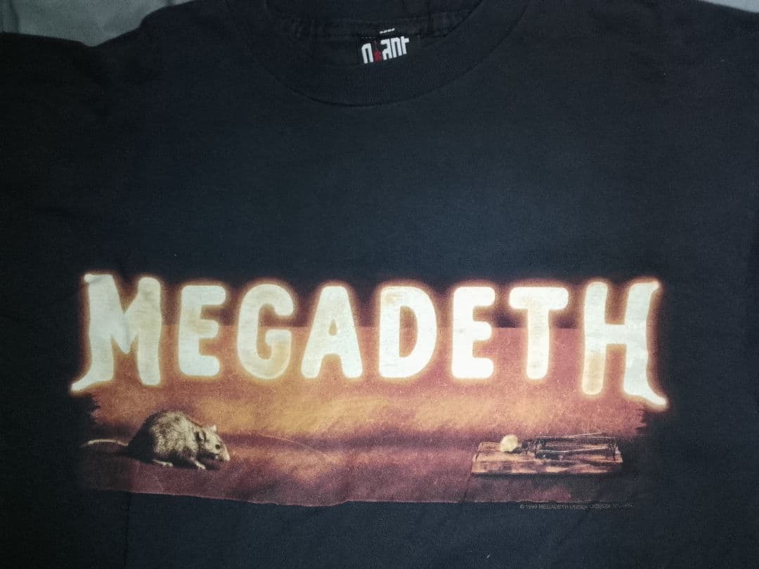 本日限定！ メガデス RISKツアー Tシャツ Mサイズ MEGADETH