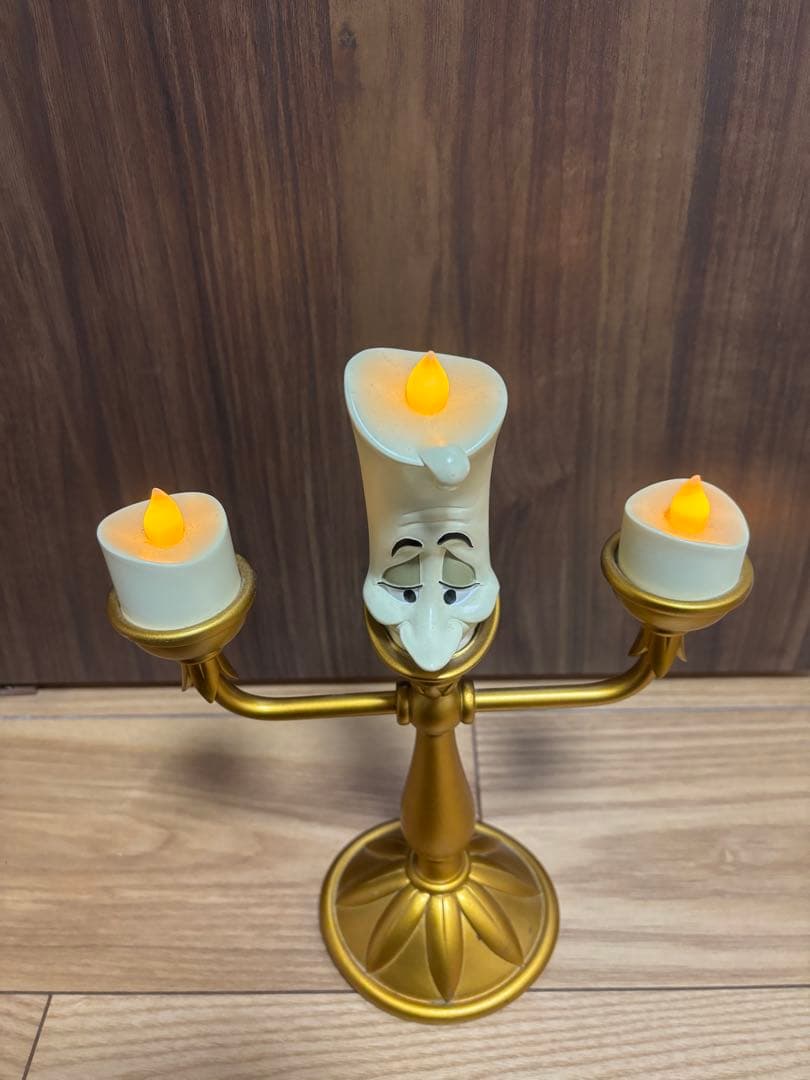 美女と野獣 ルミエール フィギュア ゴールド 海外限定