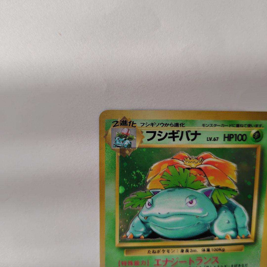 ポケモンカード　旧裏　フシギダネ・フシギソウ・フシギバナセット。渦巻きホロ？あり