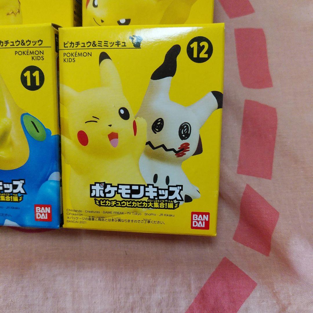 ポケモンキッズ　ピカチュウピカピカ大集合 12体コンプリートセット