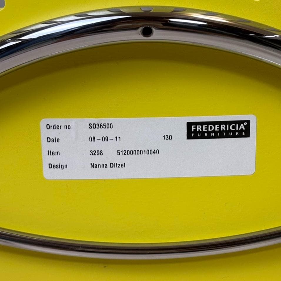 美品 フレデリシア トリニダードチェア ナナ・ディッツウェル イエロー
