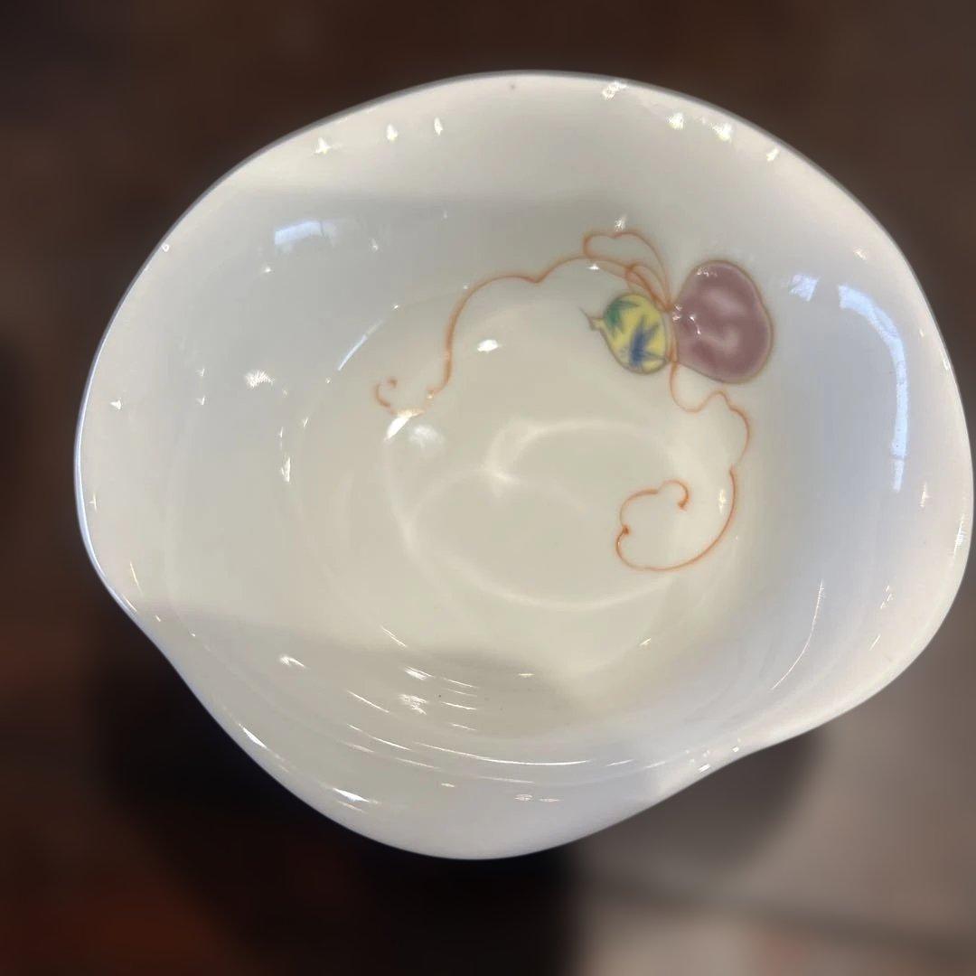新春SALE 深川製磁　花ひょうたん　小鉢揃　小皿揃