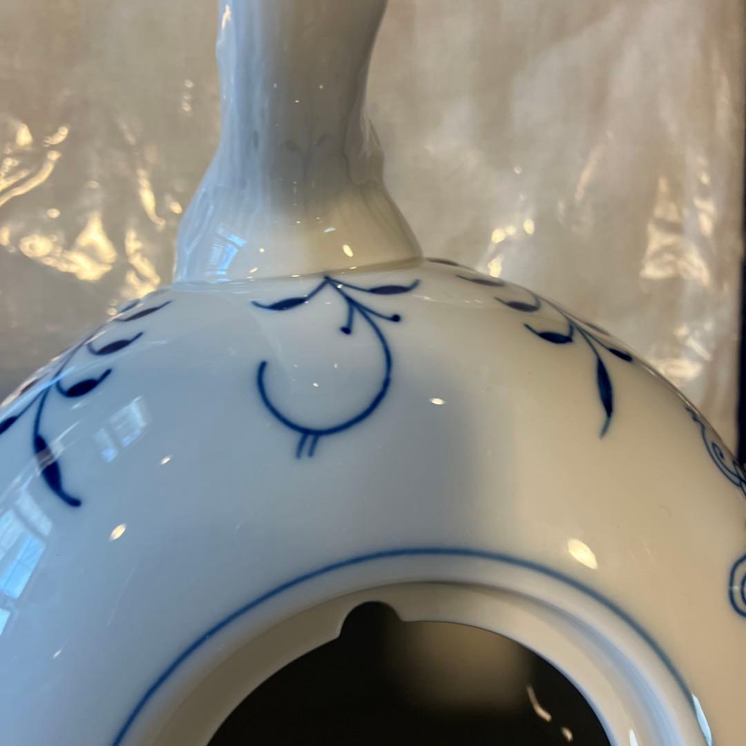 マイセン/共箱⭐️マイセン ブルーオニオン ティーポット(L)