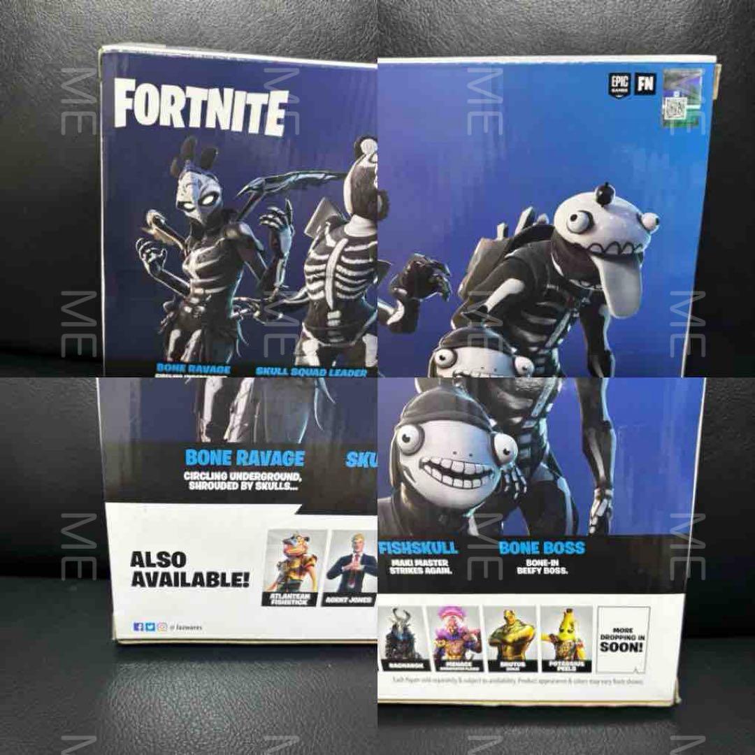FORTNITE フォートナイト フィギュア スクワッド セット スカル マグマ