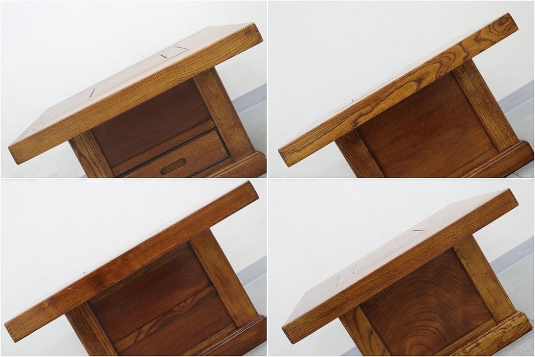 囲炉裏 テーブル 座敷机 座卓 ちゃぶ台 関西火鉢 天然木 和家具 和室 古民具