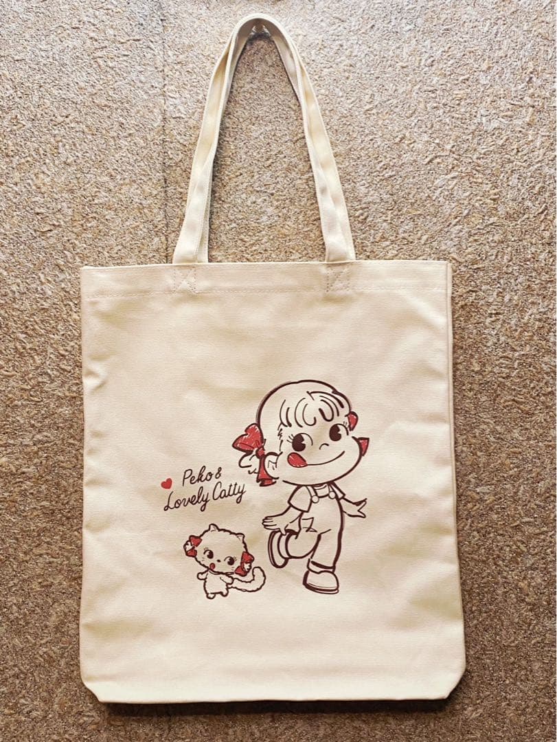 【新宿京王限定】サンリオキャラクターズ×ペコちゃん コラボ トート＆巾着セット