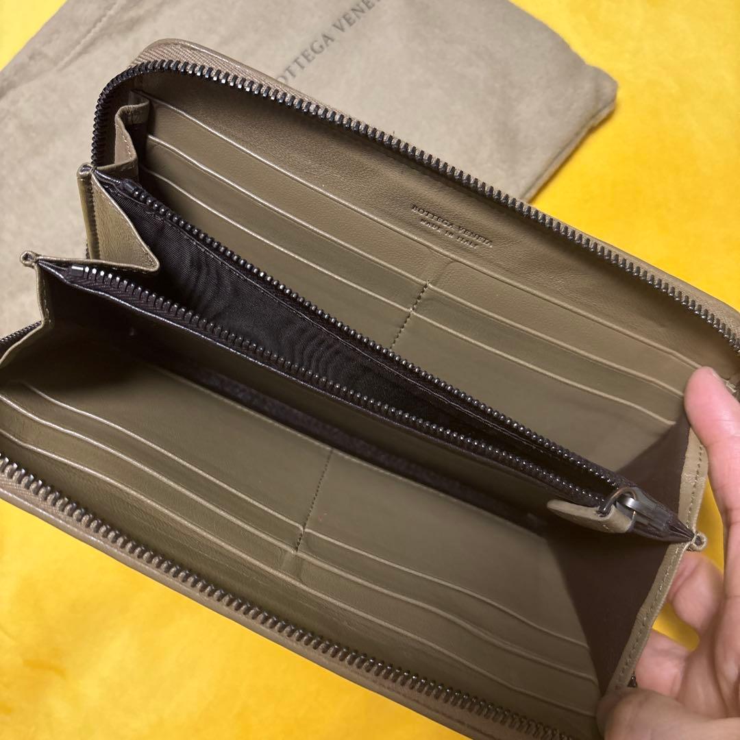 【美品】 BOTTEGA VENETA 長財布