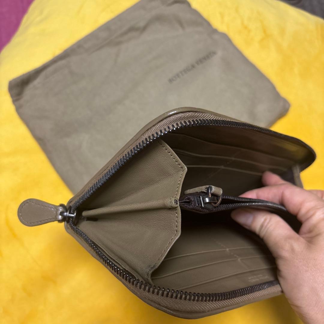 【美品】 BOTTEGA VENETA 長財布