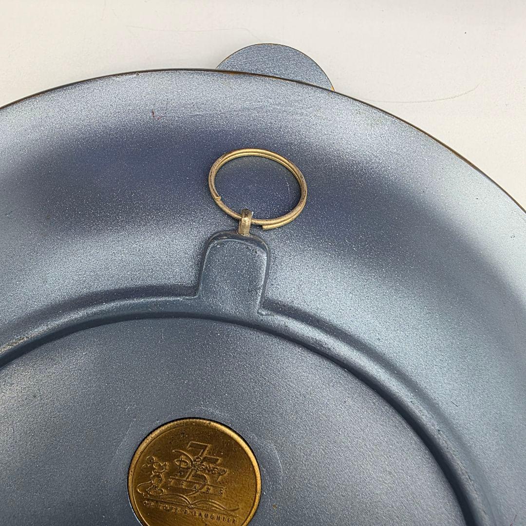 ディズニー　75周年　プレート　置き物　限定品　シリアル　ミッキーマウス