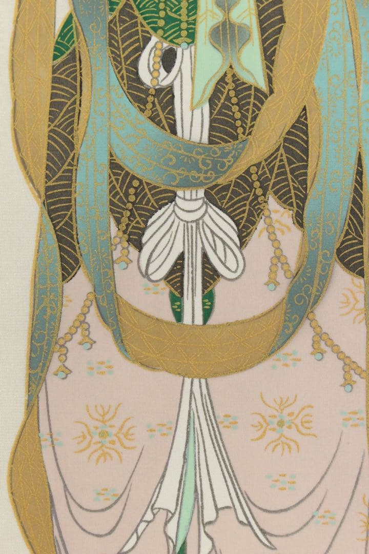 No5747 掛軸　法然上人二十五霊場　御朱印　絹本　合箱　仏教美術　送料無料