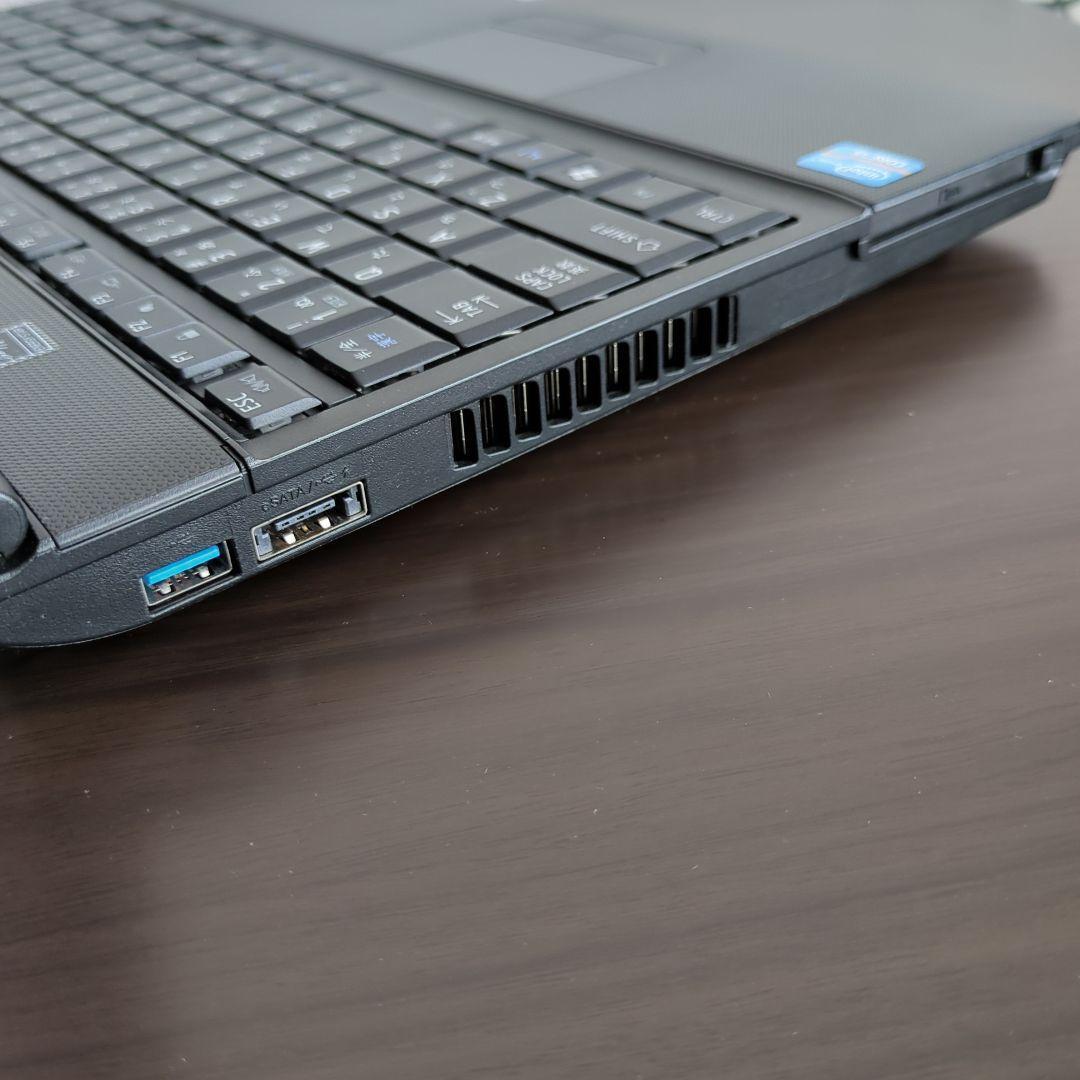 設定済オールインワン・東芝・黒・DVD・高速SSD・Office・ノートパソコン