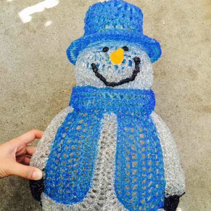 スノーマン ライト オブジェ