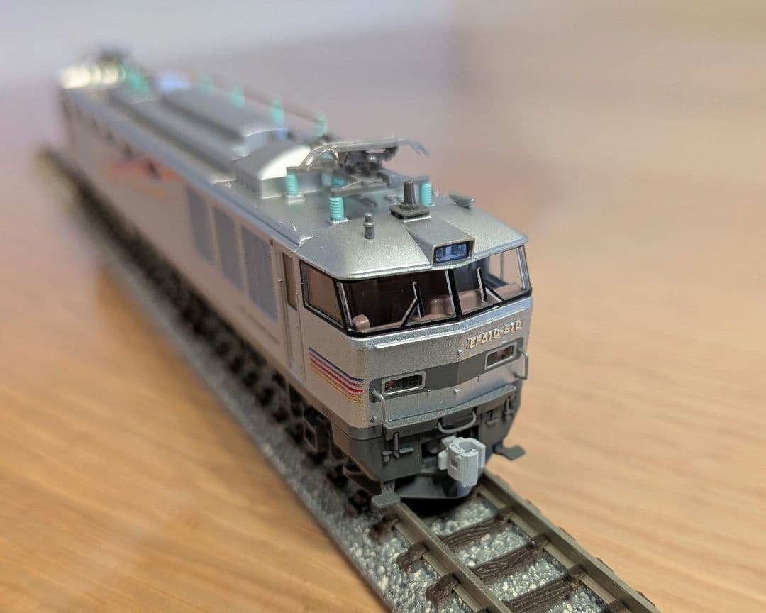 未使用に極めて近い【3065-2】KATO　EF510-500 カシオペア色