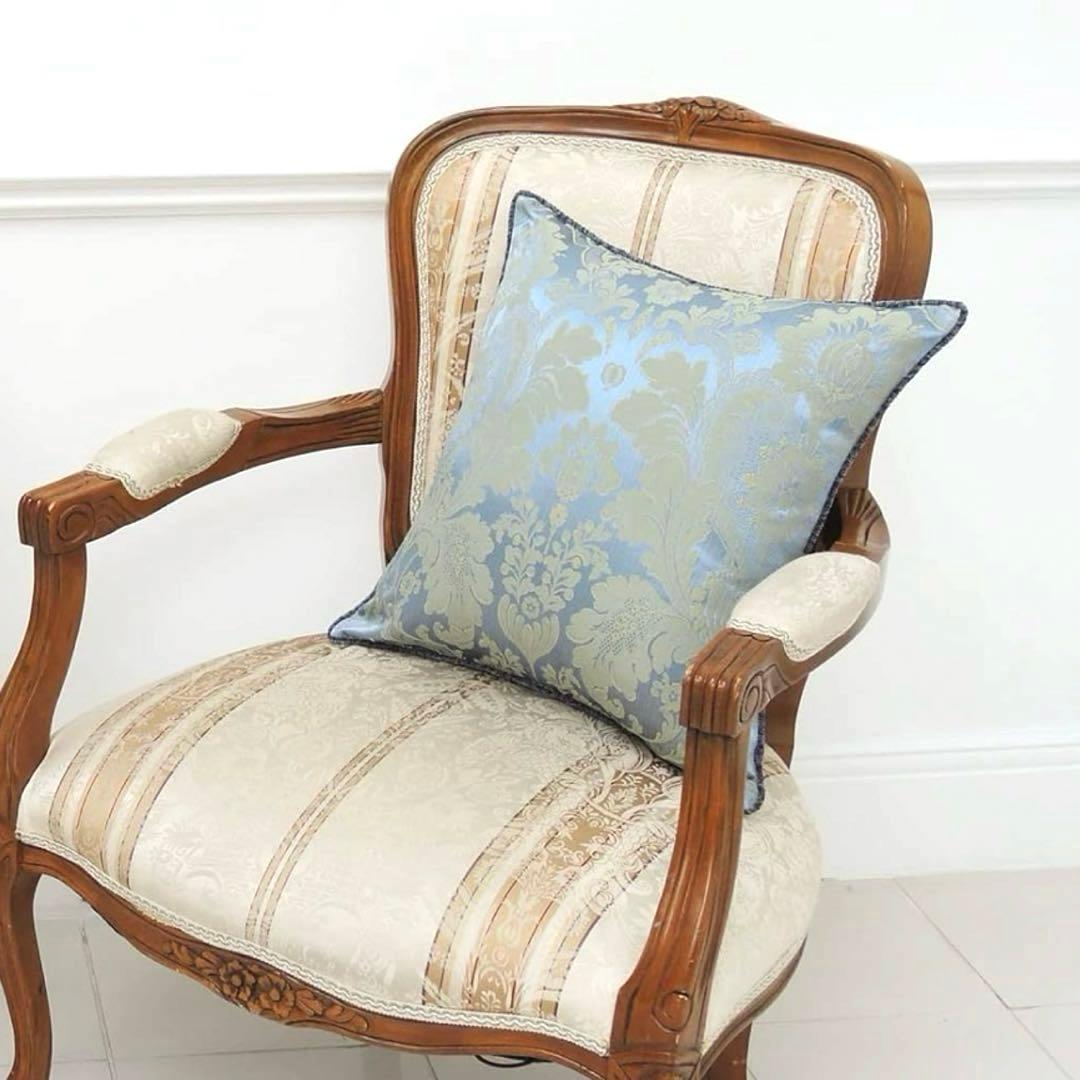 《未使用》 川島織物 ダマスクジャカードクッションカバー 定価6600円×2枚