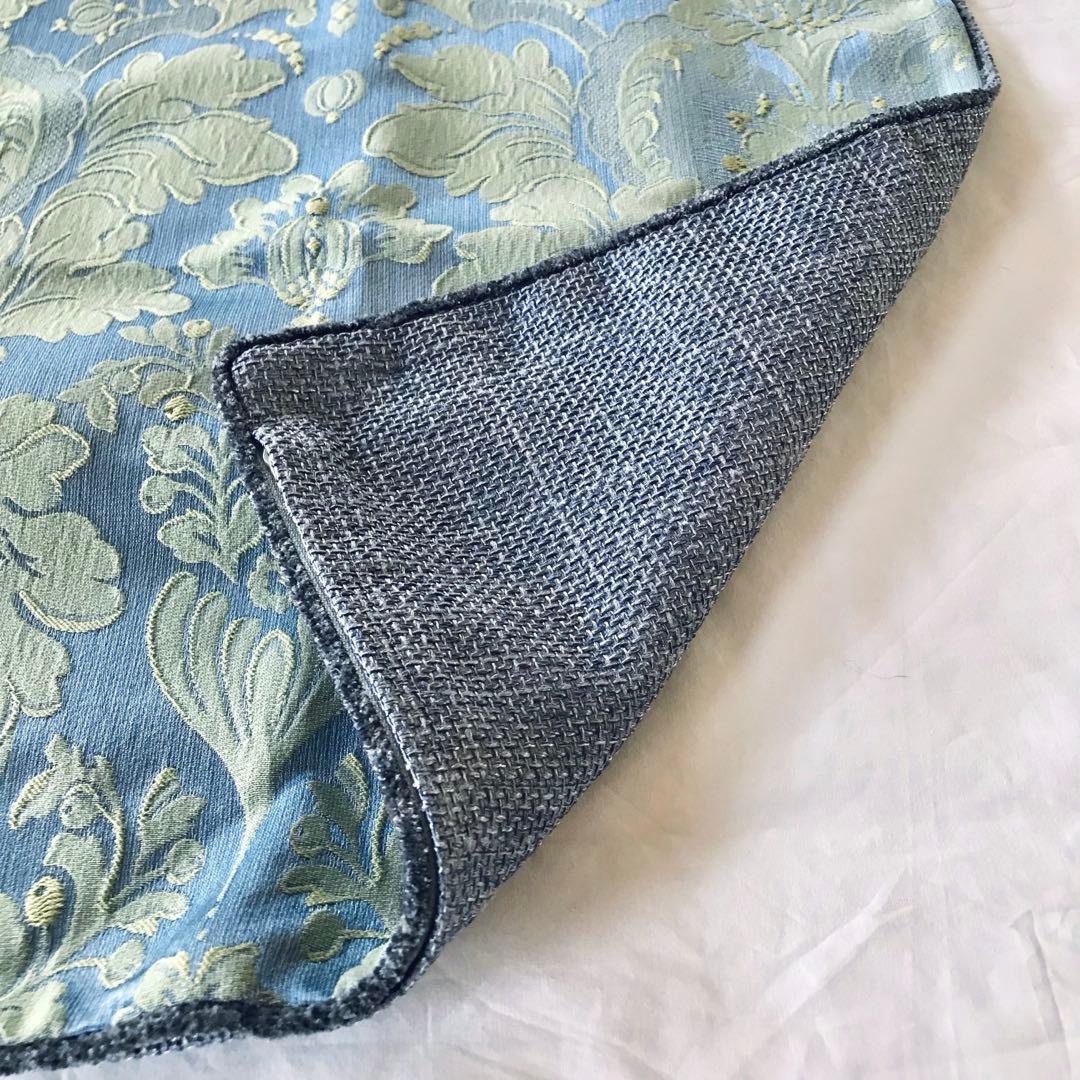 《未使用》 川島織物 ダマスクジャカードクッションカバー 定価6600円×2枚