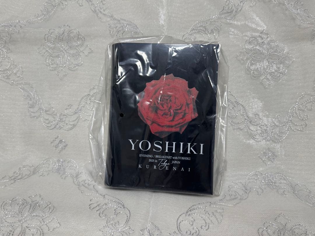 YOSHIKI 2025年ディナーショー　お土産一式【未使用】