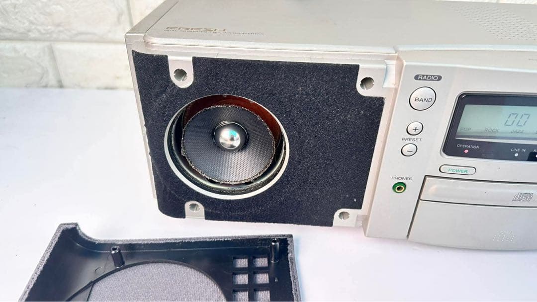 SONY PRESH CDラジオ　ZS-F1