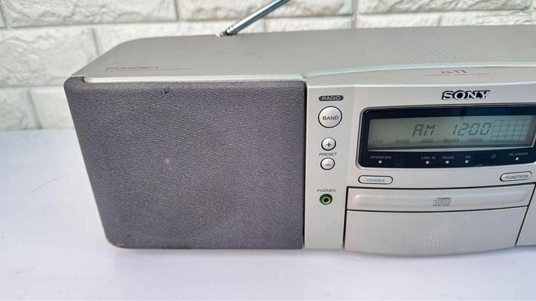SONY PRESH CDラジオ　ZS-F1