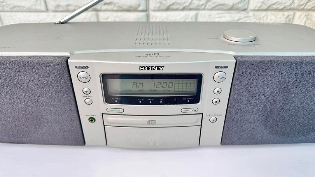 SONY PRESH CDラジオ　ZS-F1