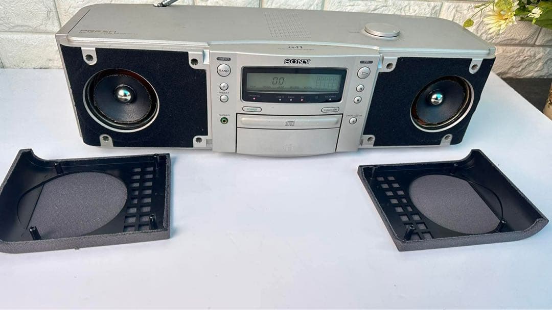 SONY PRESH CDラジオ　ZS-F1