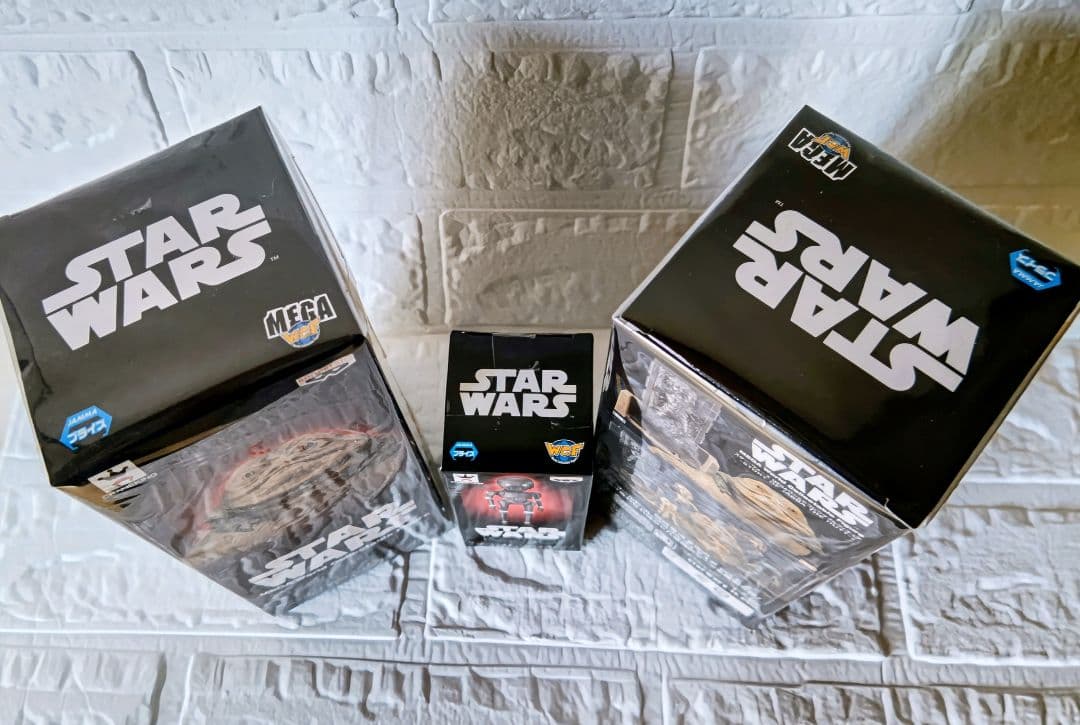 STAR WARS フィギュア 3点セット MEGA WCF 未開封