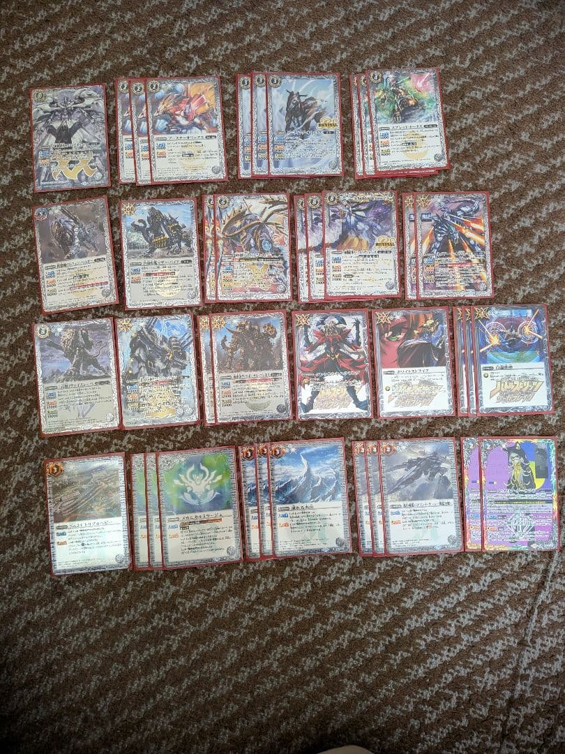 バトルスピリッツ 引退品 面白コンセプトデッキ8点(スリーブ付き)