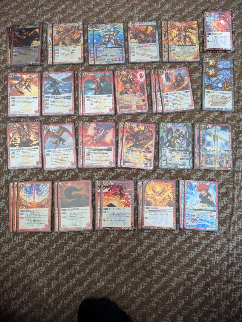 バトルスピリッツ 引退品 面白コンセプトデッキ8点(スリーブ付き)