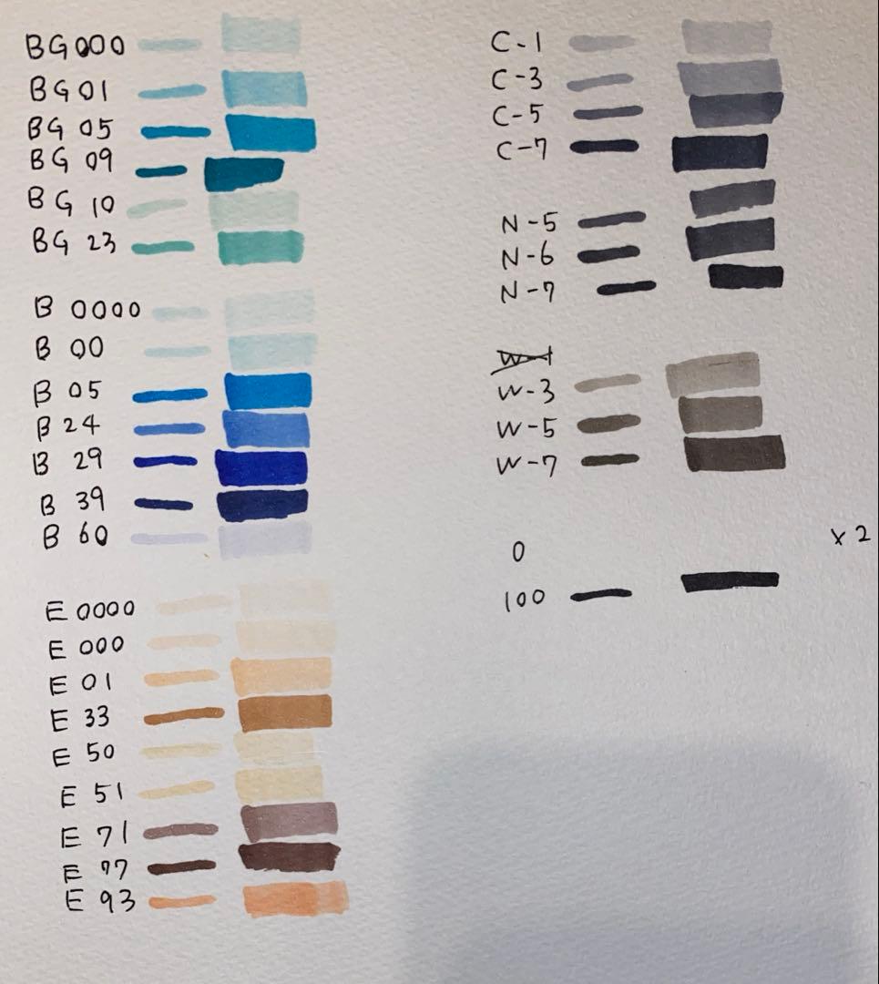 コピック70色(71本)その他マルチライナーなど