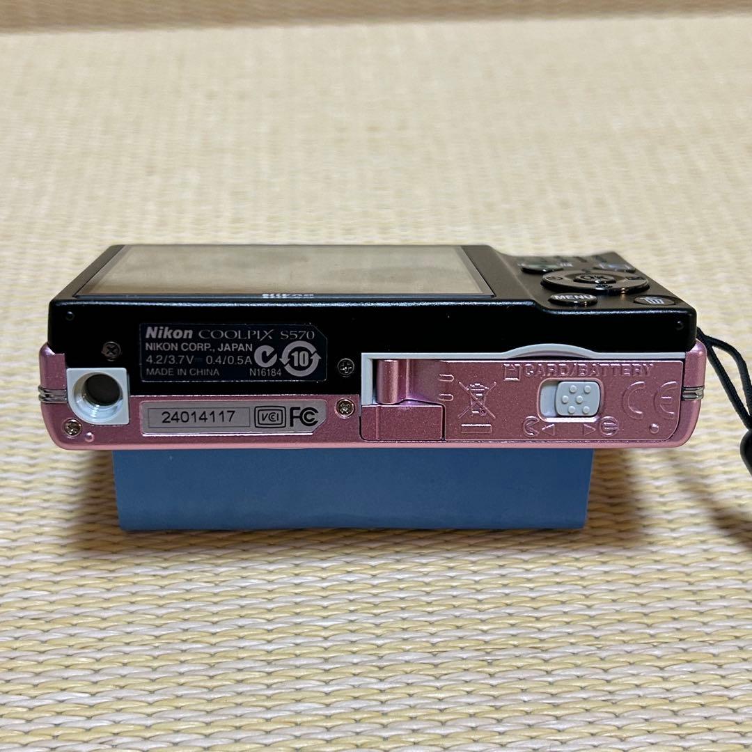 ニコン コンデジ 人気色 ピンク　動作確認済 nikon coolpix