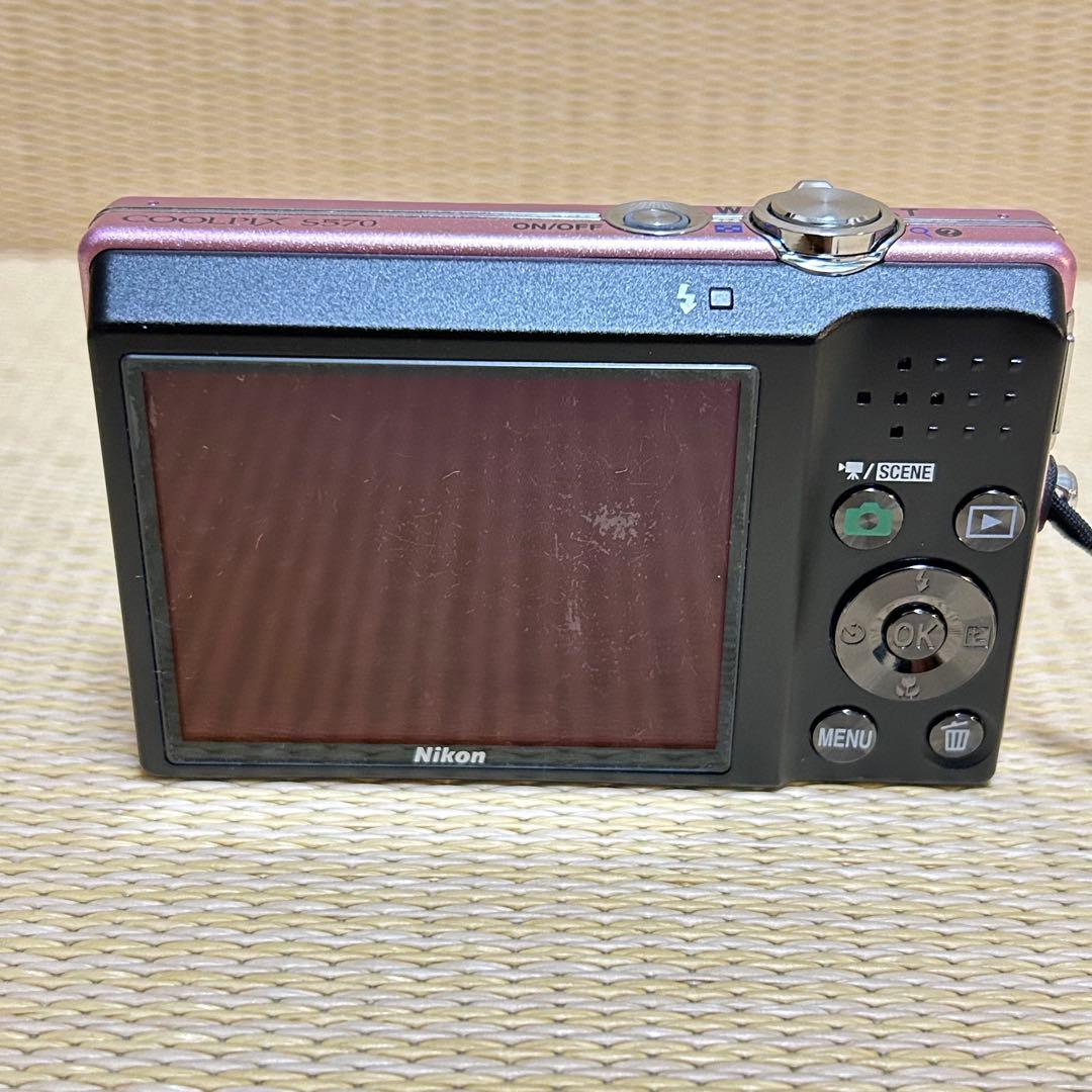 ニコン コンデジ 人気色 ピンク　動作確認済 nikon coolpix