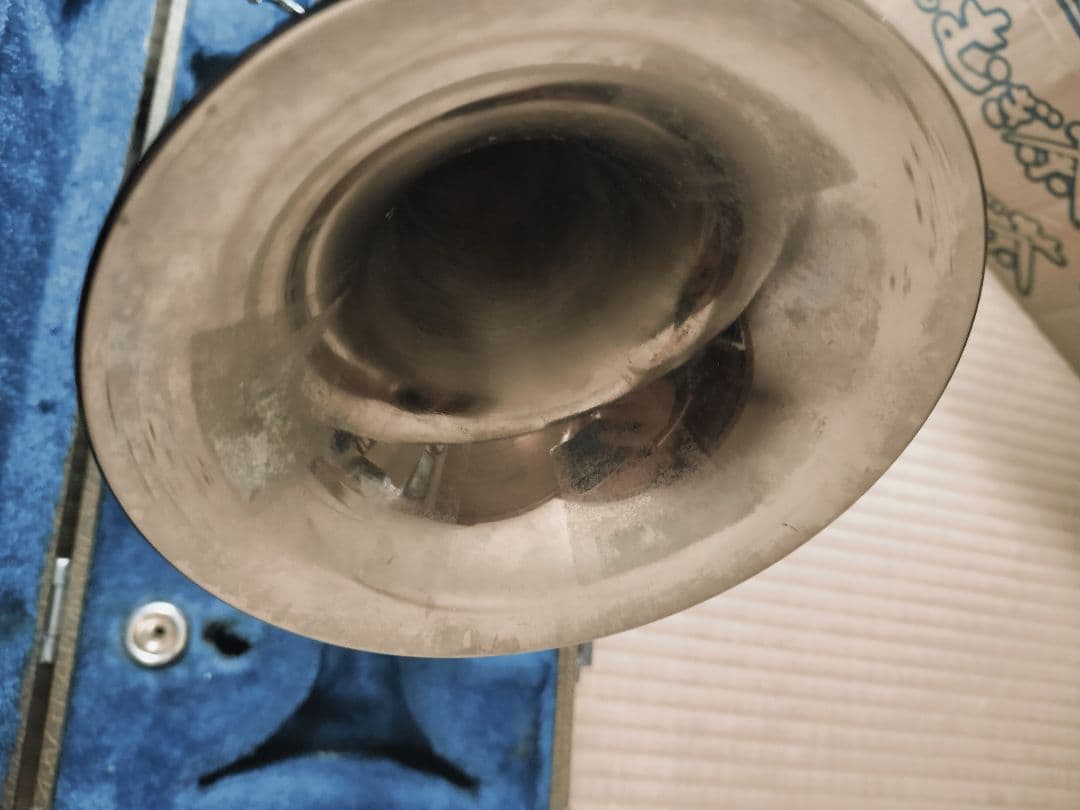 PLAYTECHトランペット シルバー ジャンク