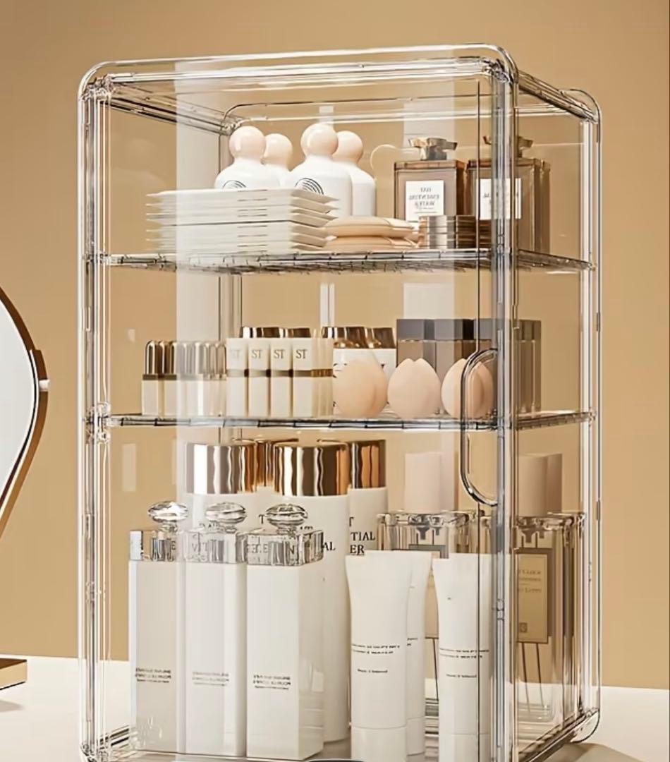 アクリルケース アクリル収納 アクリルキャビネット 3個セット 仕切板4枚おまけ