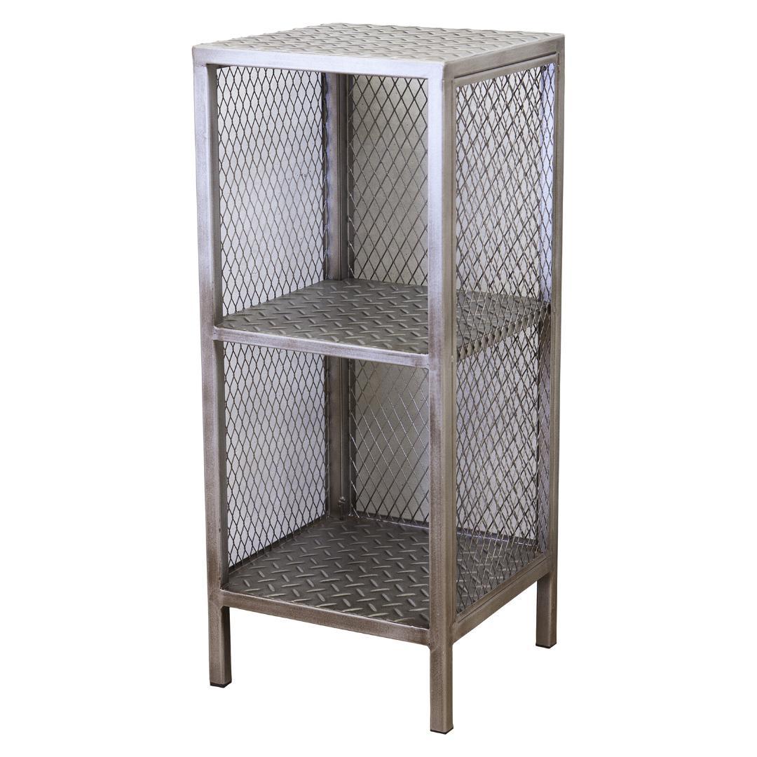 SHU RK ST　収納ラック　スチール　サイドテーブル　幅25cm　高さ60㎝