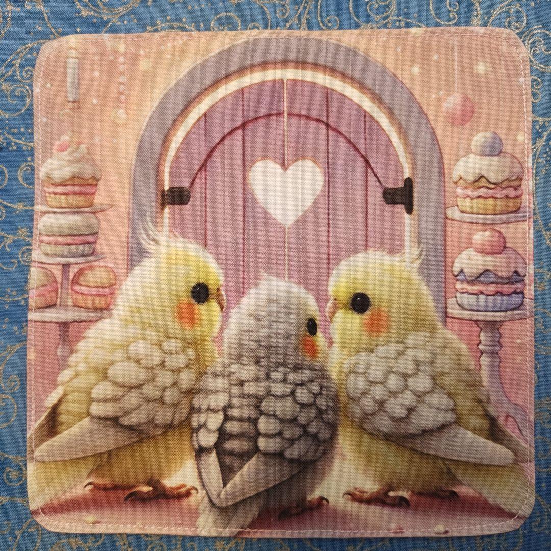 MAY ランチョンマット風1枚　ハンカチ11枚 　柴犬さん柄