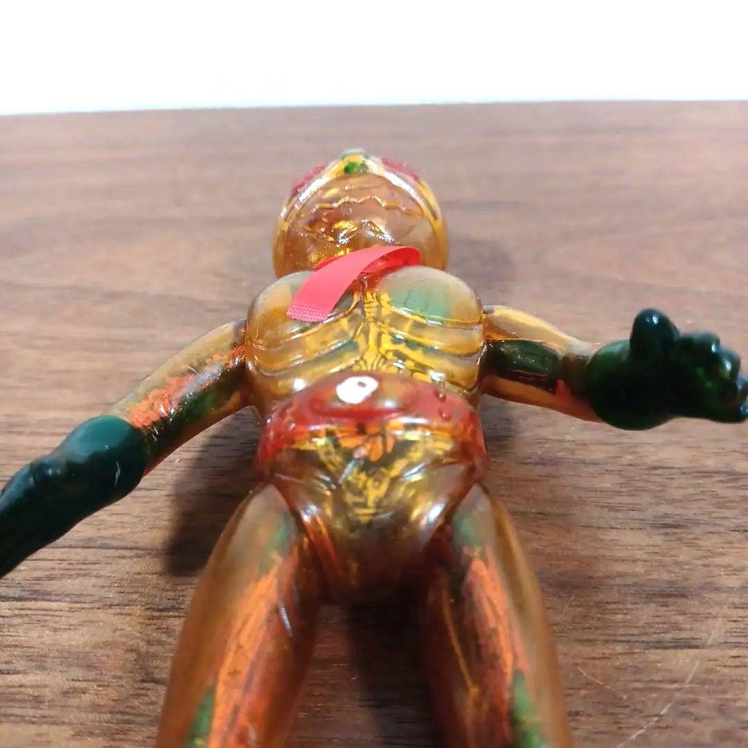 当時物ポピー製スケルトン（モールドあり）「仮面ライダー 」希少ソフビフィギュア