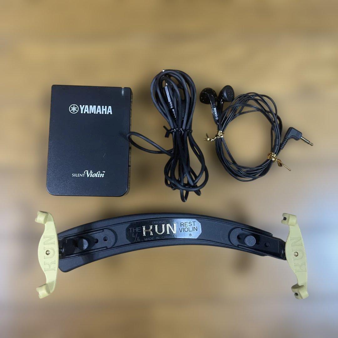 YAMAHA サイレントバイオリン　YSV104 弓・ハードケース付