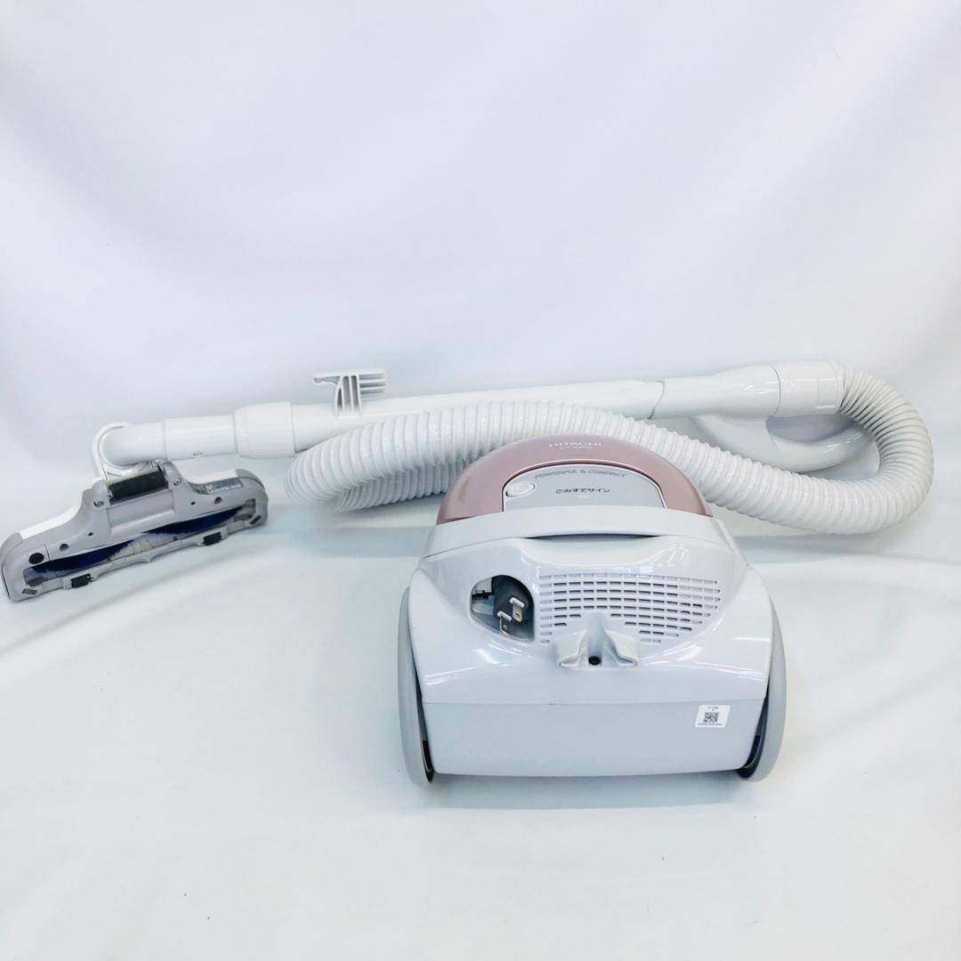 日立 紙パック式掃除機 CV-V500 動作OK 吸込仕事率500W「7537
