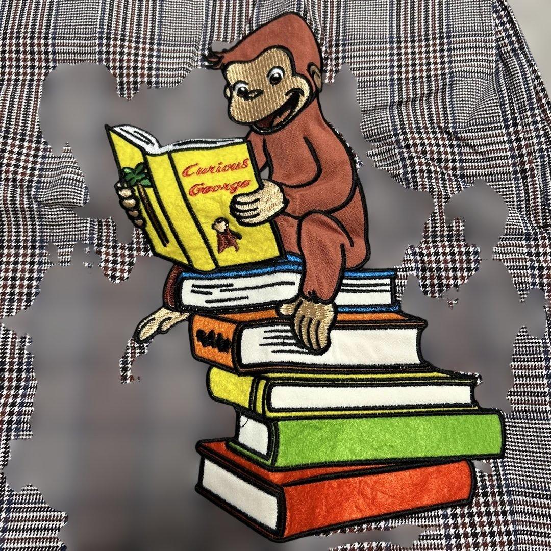 おさるのジョージエプロン［新品］2枚セット