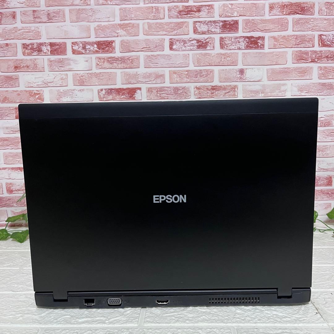 EPSON美品 SSD新品256GB メモリ16GB★カメラ ノートPC121