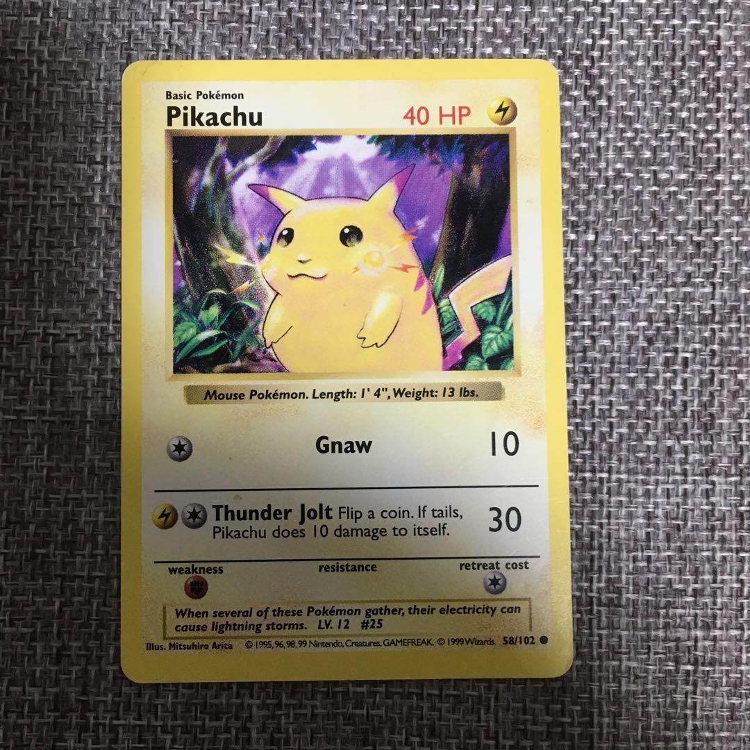 ポケモンカード　旧裏　海外　英語版　5枚