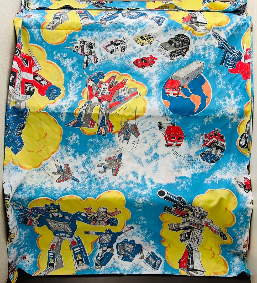 80' Transformers flat sheetsトランスフォーマーシーツ