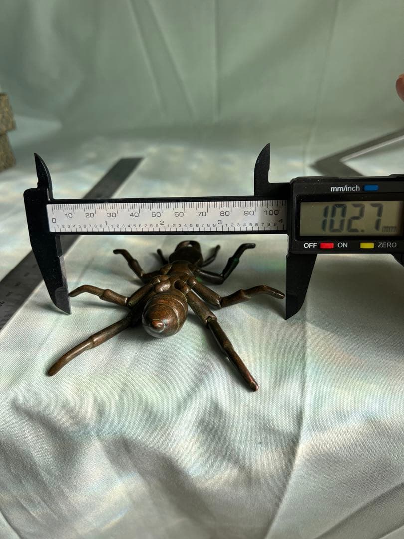 古銅自在蟻アリ置物