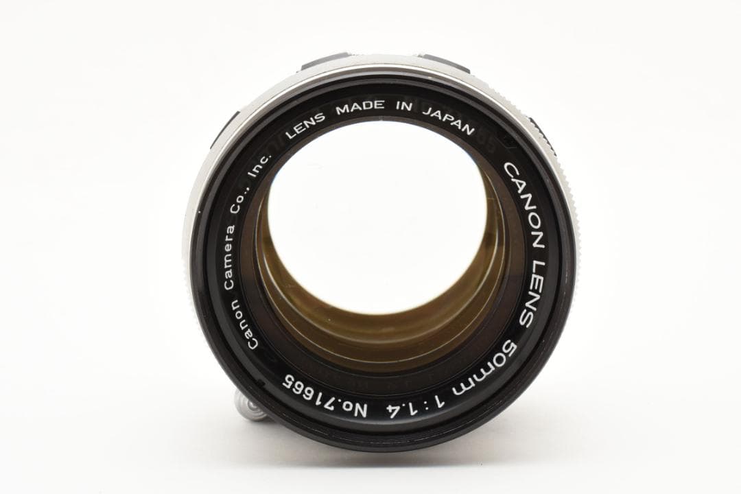 ★極上品★キヤノン LENS 50mm F1.4 Lマウント #900