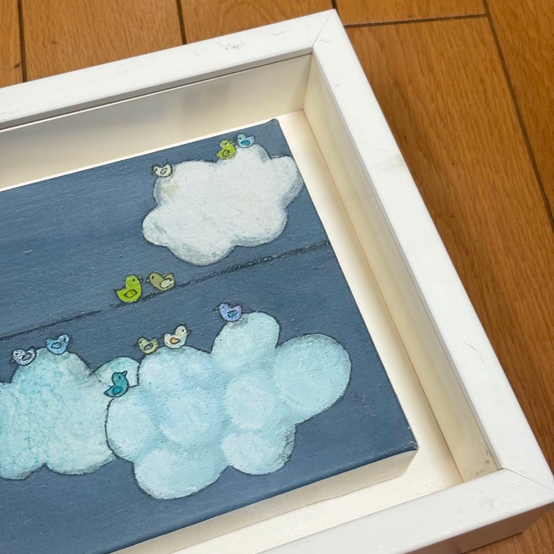 キロメロKiro.Melo お外にほすの ジクレー 版画 作者自筆サイン L