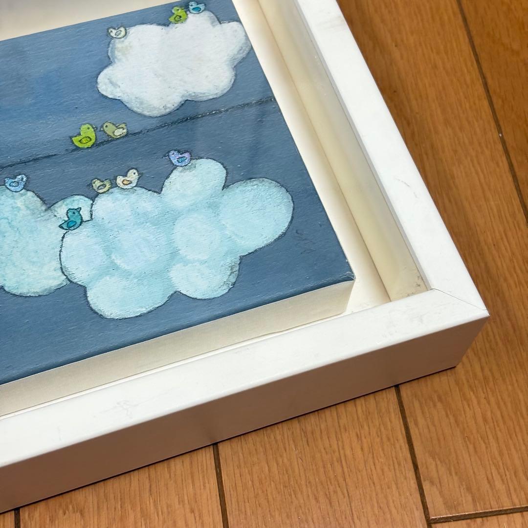 キロメロKiro.Melo お外にほすの ジクレー 版画 作者自筆サイン L