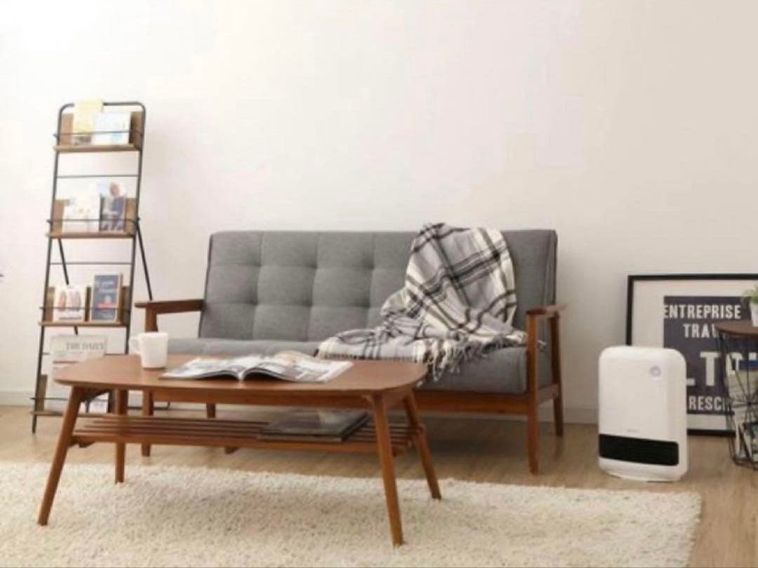 新品未開封品　アイリスオーヤマ セラミックファンヒーター JCD-12TD4-W