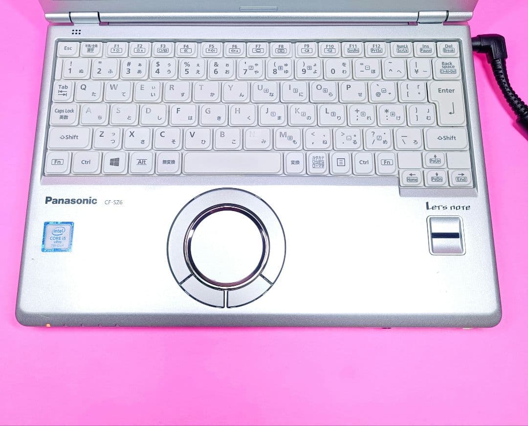 小型軽量✨SSD256✨8GB✨i5✨オフィス✨カメラ付きレッツノートパソコン